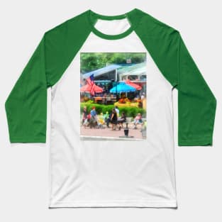 Baltimore MD - Strolling Around Inner Harbor Baseball T-Shirt